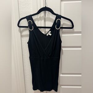 Cache Black Tank Top